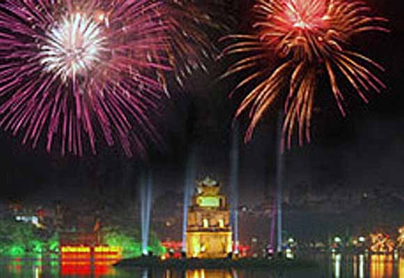 29 điểm bắn pháo hoa vào đêm giao thừa ở Hà Nội ảnh 1