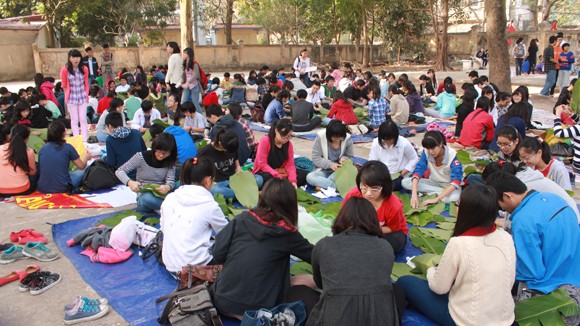 Học sinh Hà Nội chung tay cho "Tết ấm áp" ảnh 3