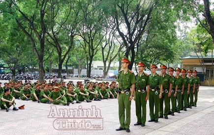 Tổ chức cuộc thi khảo sát về kiểm tra điều lệnh CAND ảnh 7
