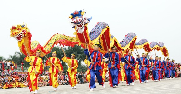 Mãn nhãn với Lễ hội múa rồng Hà Nội 2012 ảnh 3