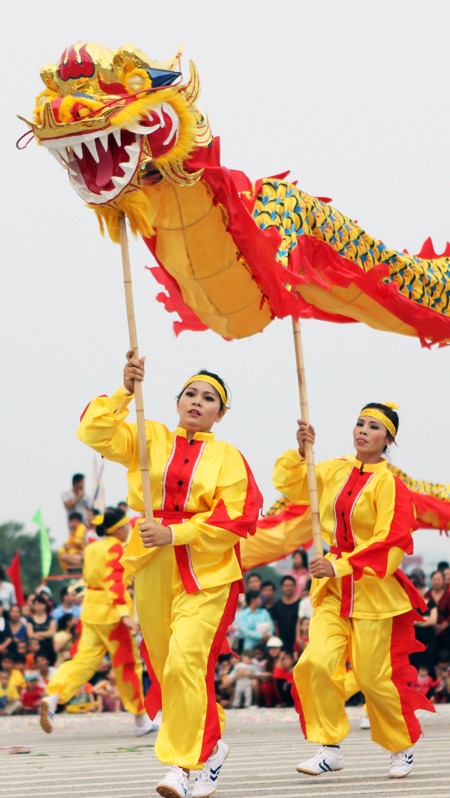 Mãn nhãn với Lễ hội múa rồng Hà Nội 2012 ảnh 4