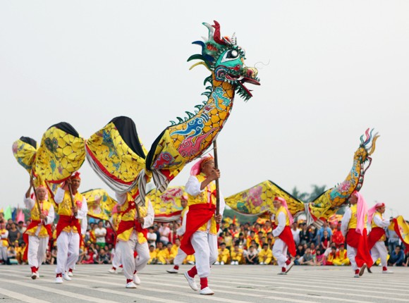 Mãn nhãn với Lễ hội múa rồng Hà Nội 2012 ảnh 21