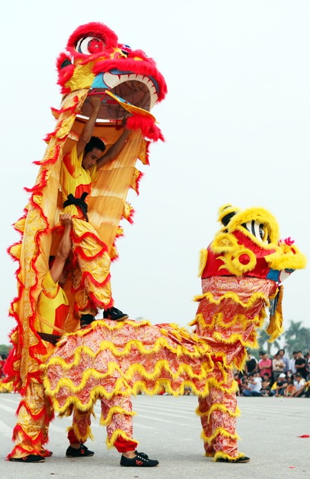 Mãn nhãn với Lễ hội múa rồng Hà Nội 2012 ảnh 9