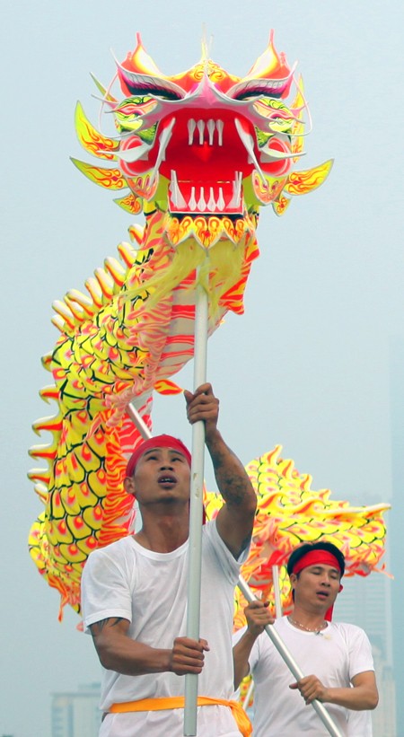 Mãn nhãn với Lễ hội múa rồng Hà Nội 2012 ảnh 15