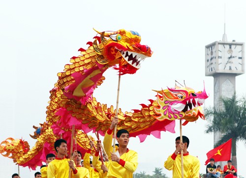 Mãn nhãn với Lễ hội múa rồng Hà Nội 2012 ảnh 6