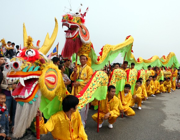 Mãn nhãn với Lễ hội múa rồng Hà Nội 2012 ảnh 2
