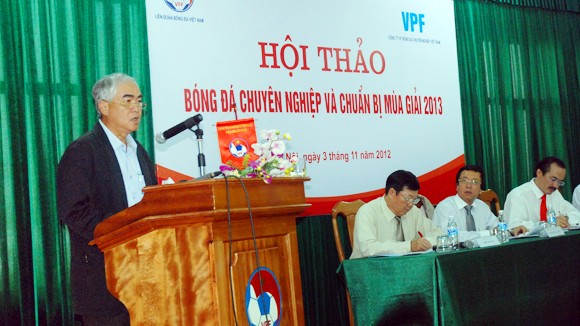 Phó chủ tịch VFF Lê Hùng Dũng: “Nếu vỡ giải, ai chịu trách nhiệm?” ảnh 1