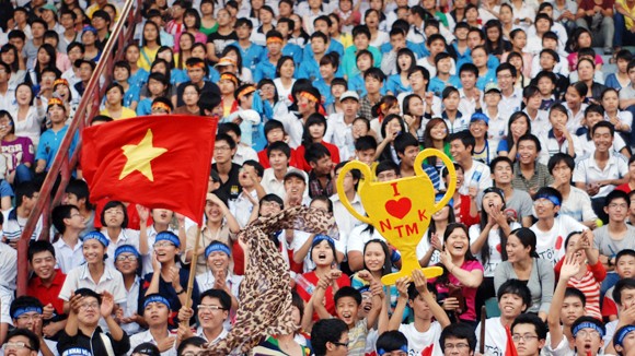 CĐV quyết tâm phủ kín sân Hàng Đẫy ảnh 2
