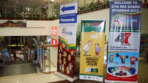 Không khí SEA Games hâm nóng Yangon ảnh 1