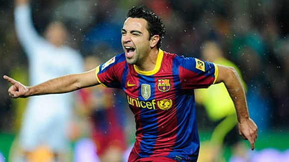 Cùng Barca đả bại Man City, Xavi đi vào lịch sử ảnh 1