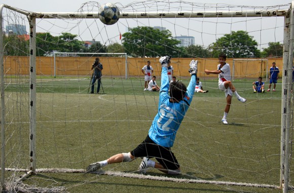 Hấp dẫn giải bóng đá Công đoàn CATP Hà Nội 2014 ảnh 4