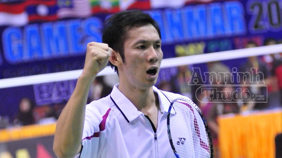 ASIAD 17: Tiến Minh đánh bại tay vợt số 1 Thái Lan ảnh 1