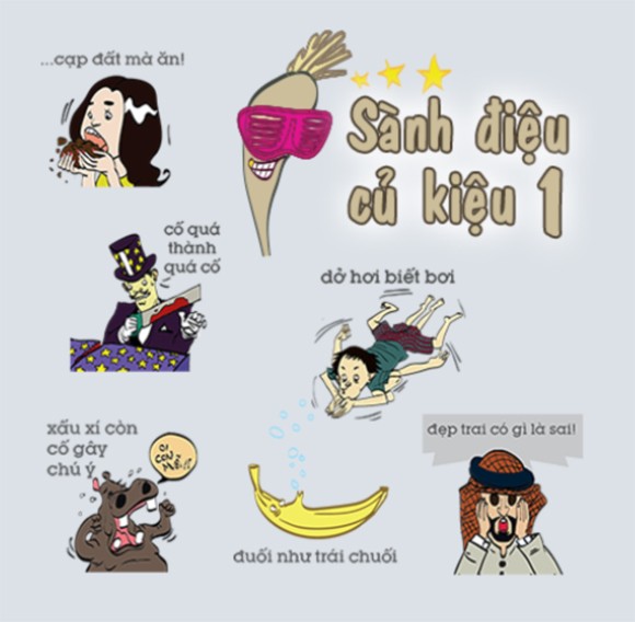 Sao Việt ngộ nghĩnh trong bộ sticker mới trên Zalo ảnh 1