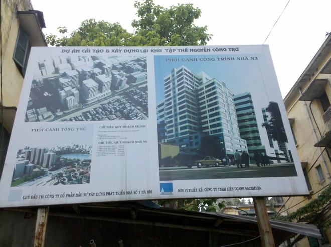 Đẩy nhanh tiến độ xây dựng lại khu tập thể Nguyễn Công Trứ ảnh 1