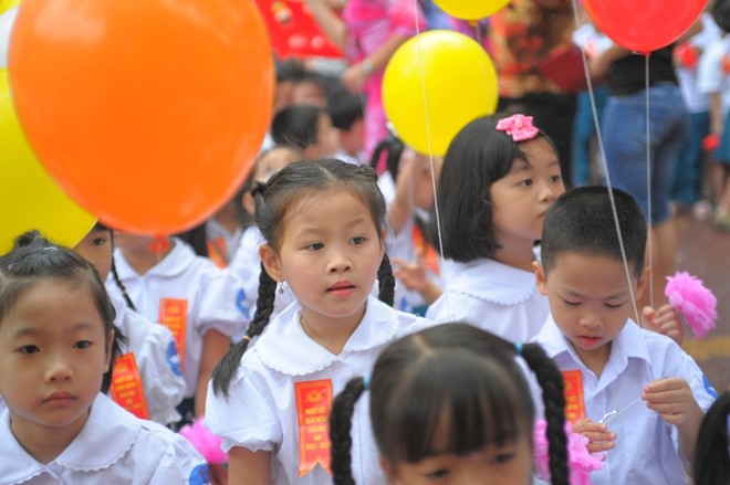 Bước chân hào hứng vào năm học mới ảnh 2