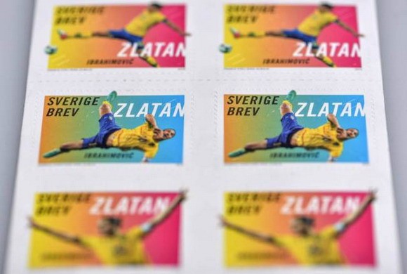 Siêu phẩm của Ibra được in lên tem ảnh 1