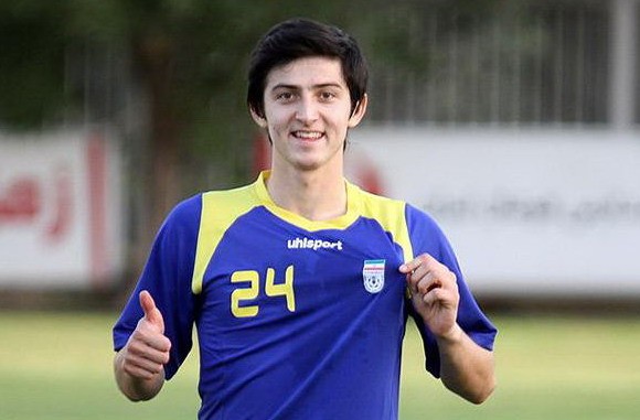 Arsenal, Juve, Milan chạy đua giành sao trẻ người Iran ảnh 1