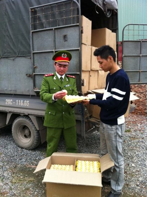 Phát hiện, thu giữ khoảng 48.000 quả trứng gà Trung Quốc ảnh 1