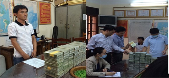Chặn bắt xe ô tô nước ngoài vận chuyển 60 bánh heroin ảnh 1