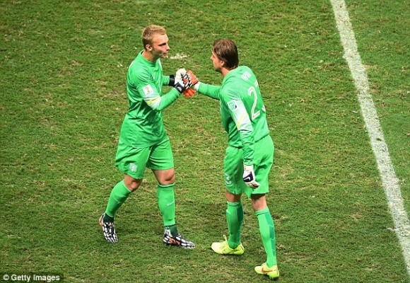 Vào sân 1 phút, người hùng Tim Krul giúp Hà Lan loại Costa Rica ở loạt “đấu súng” ảnh 6