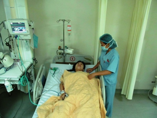 Phẫu thuật thành công khối u dính màng tim ảnh 1