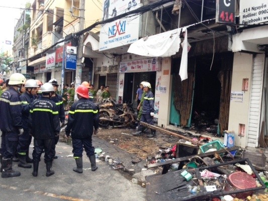 Tp. Hồ Chí Minh: Cháy nhà mặt tiền, 7 người chết ảnh 1