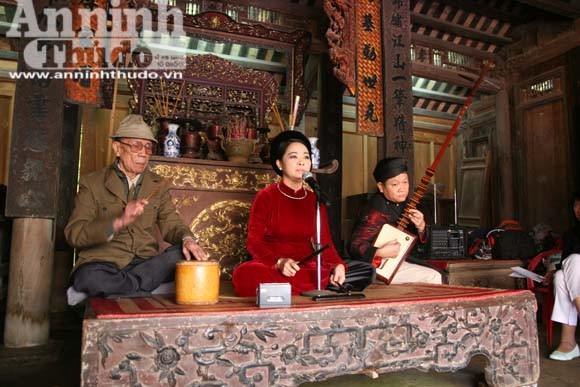 Liên hoan ca trù Hà Nội 2012 ảnh 1