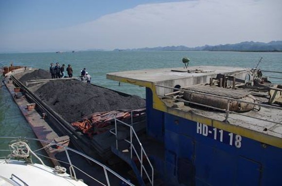 800 tấn “vàng đen” bị bắt giữ trên biển Quảng Ninh ảnh 1