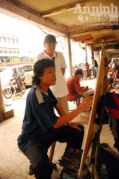 "Pelukis portet - truyền thần của người dân Indonesia" ảnh 8