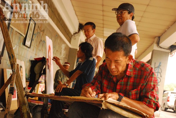 "Pelukis portet - truyền thần của người dân Indonesia" ảnh 6