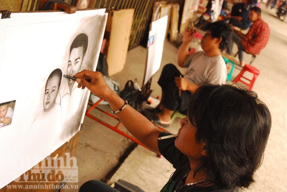 "Pelukis portet - truyền thần của người dân Indonesia" ảnh 2