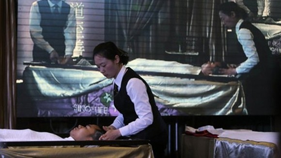 Dịch vụ spa… cho người chết ảnh 1