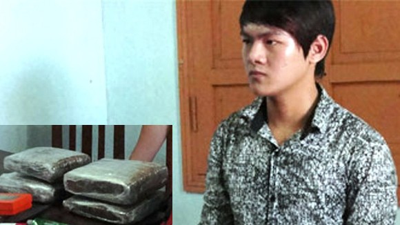 Bắt vụ vận chuyển 4kg cần sa khô qua biên giới ảnh 1