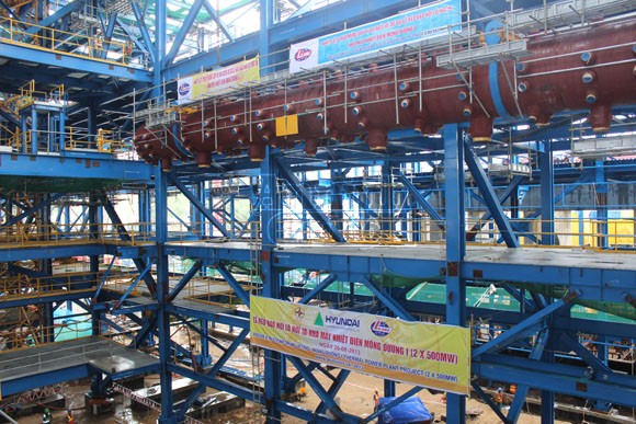 Khoảnh khắc trên công trường Nhà máy nhiệt điện Mông Dương 1 ảnh 2