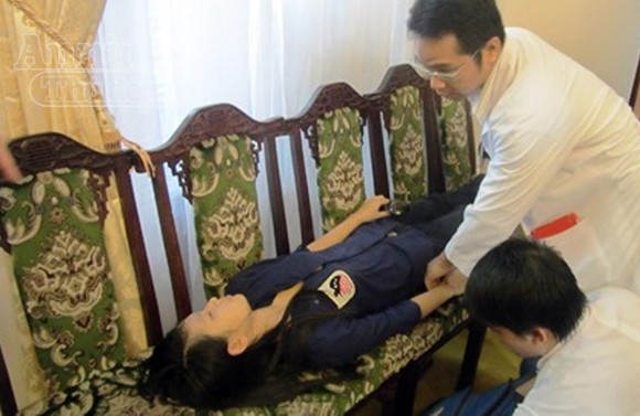 Những người cuối cùng được vào viếng Đại tướng Võ Nguyên Giáp ảnh 22