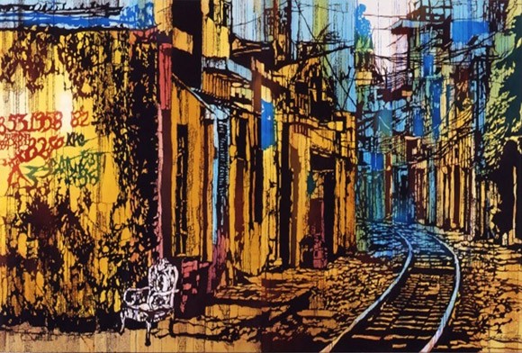 Hồn cốt Việt Nam trong tranh nhuộm màu Katazome ảnh 2