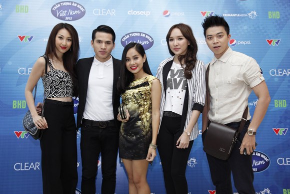 Dàn "hotgirl", "hotboy" Vietnam Idol các mùa hội tụ ảnh 1
