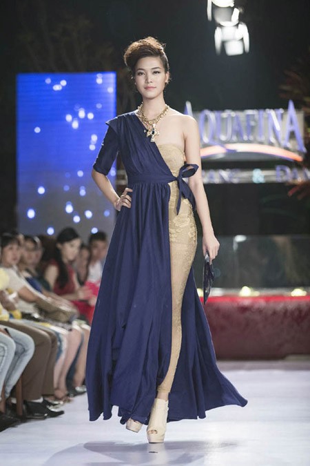 Hoa hậu Thùy Dung trở lại sàn catwalk sau thời gian dài vắng bóng ảnh 4