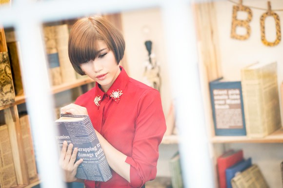Trang "Lạ" cá tính với gam màu đỏ ảnh 4