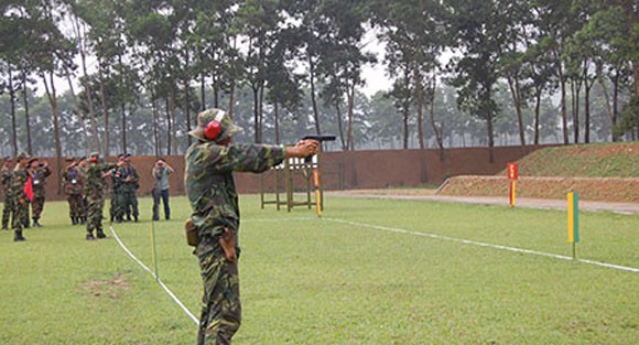 Đại biểu AARM -24, tham quan trung tâm huấn luyện Quốc gia Miếu Môn ảnh 2