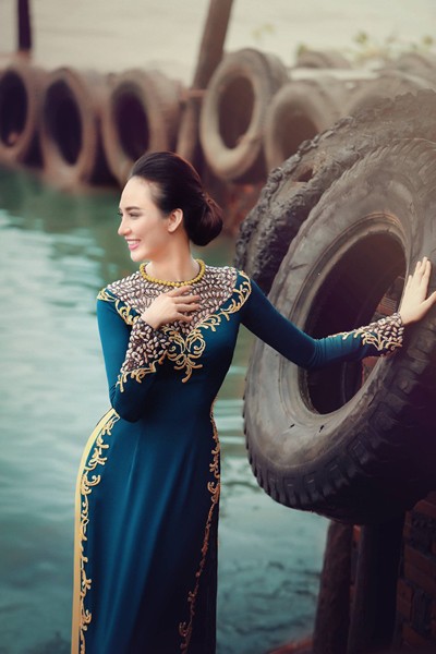 Ngắm vẻ đẹp ngọt ngào của Hoa hậu Ngọc Diễm ảnh 7