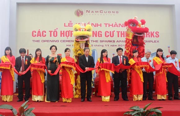 Khánh thành tổ hợp chung cư The Sparks ảnh 1