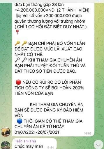 Hàng trăm người sập bẫy lừa "mời đi chuyên án kiếm siêu lợi nhuận" ảnh 3