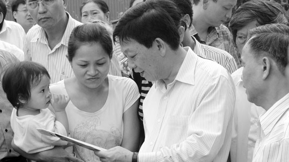 Kiểm tra khu tái định cư Nam Trung Yên ảnh 1