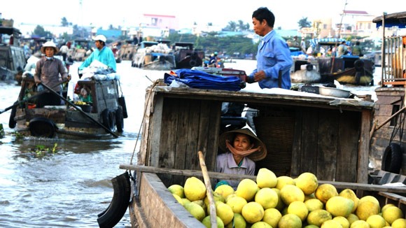 Lênh đênh chợ nổi Cái Răng ảnh 1