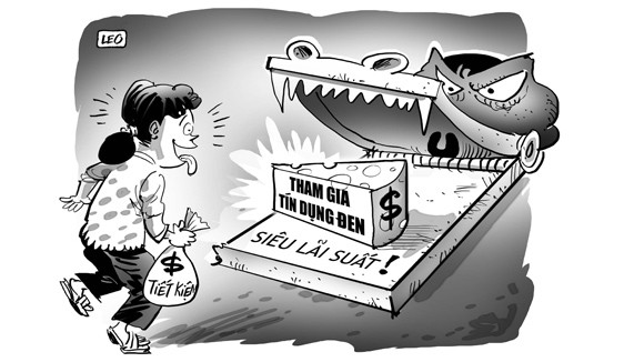 Tín dụng đen: Miếng pho-mát trên bẫy chuột ảnh 1
