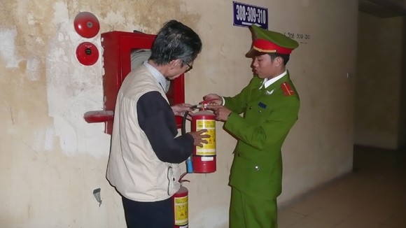 Chú trọng phòng cháy các chung cư cao tầng ảnh 1
