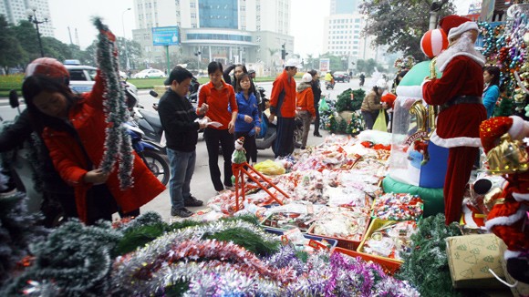 Thị trường Noel trầm lắng ảnh 1