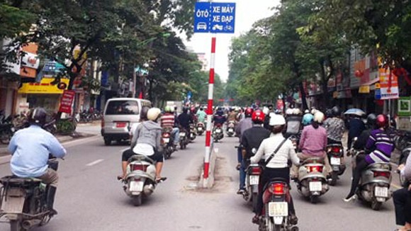 Đi sai làn đường sẽ bị xử lý ảnh 1