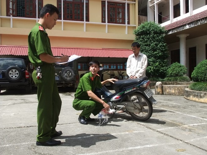 Bắt đối tượng gây ra nhiều vụ trộm ảnh 1